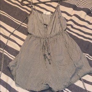 Spaghetti strap romper